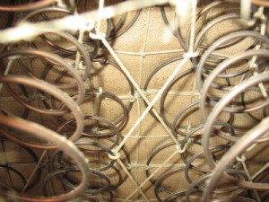 The Springs inside the sofa