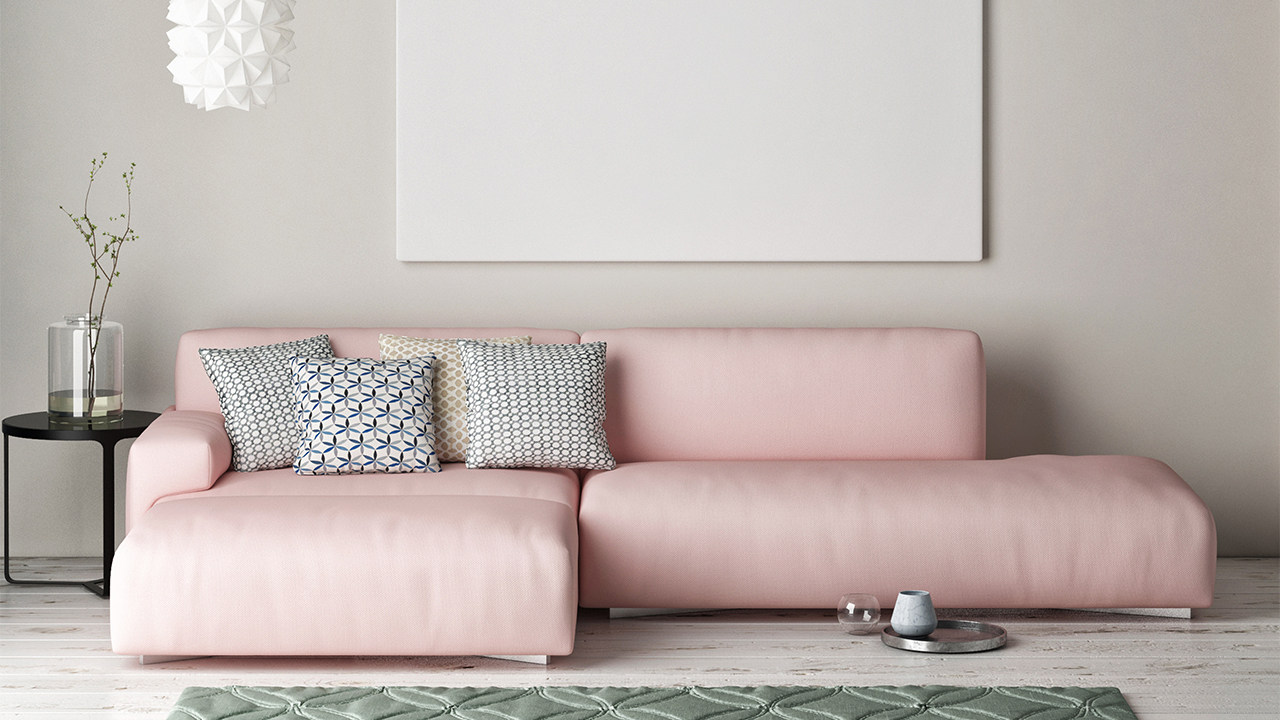 7 Elegant Pink L Shaped Couch Home Living Gallery
