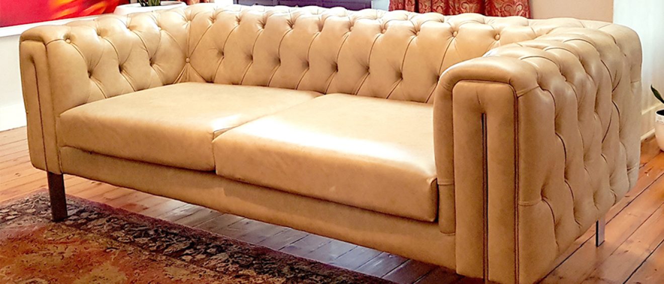 Born Furniture Giftees Contemporary Chesterfield Couch contemporary furniture contemporary sofa