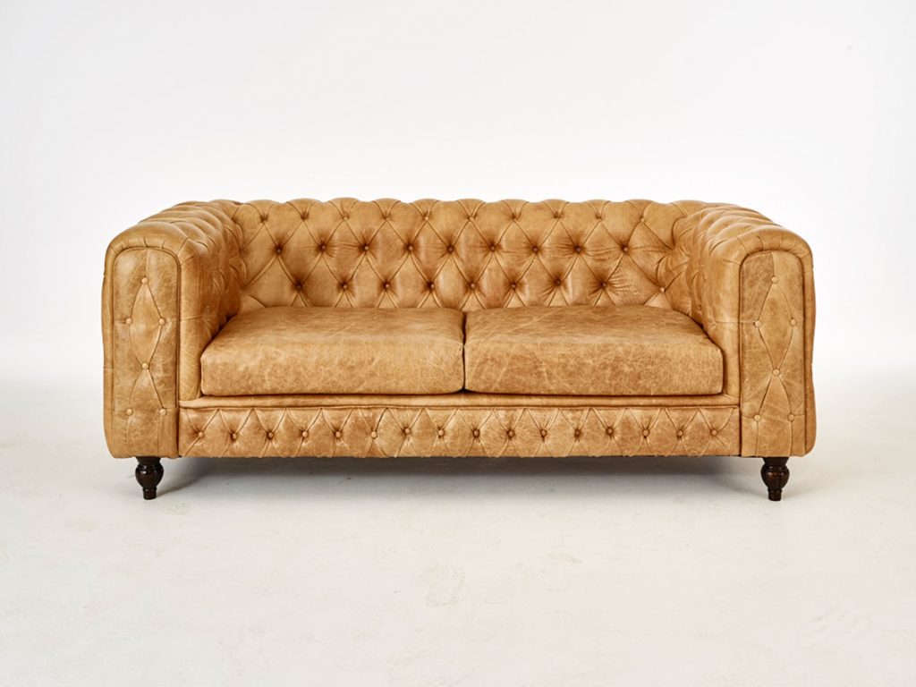 Born Furniture Teresa Chesterfield leather chesterfield sofa contemporary chesterfield