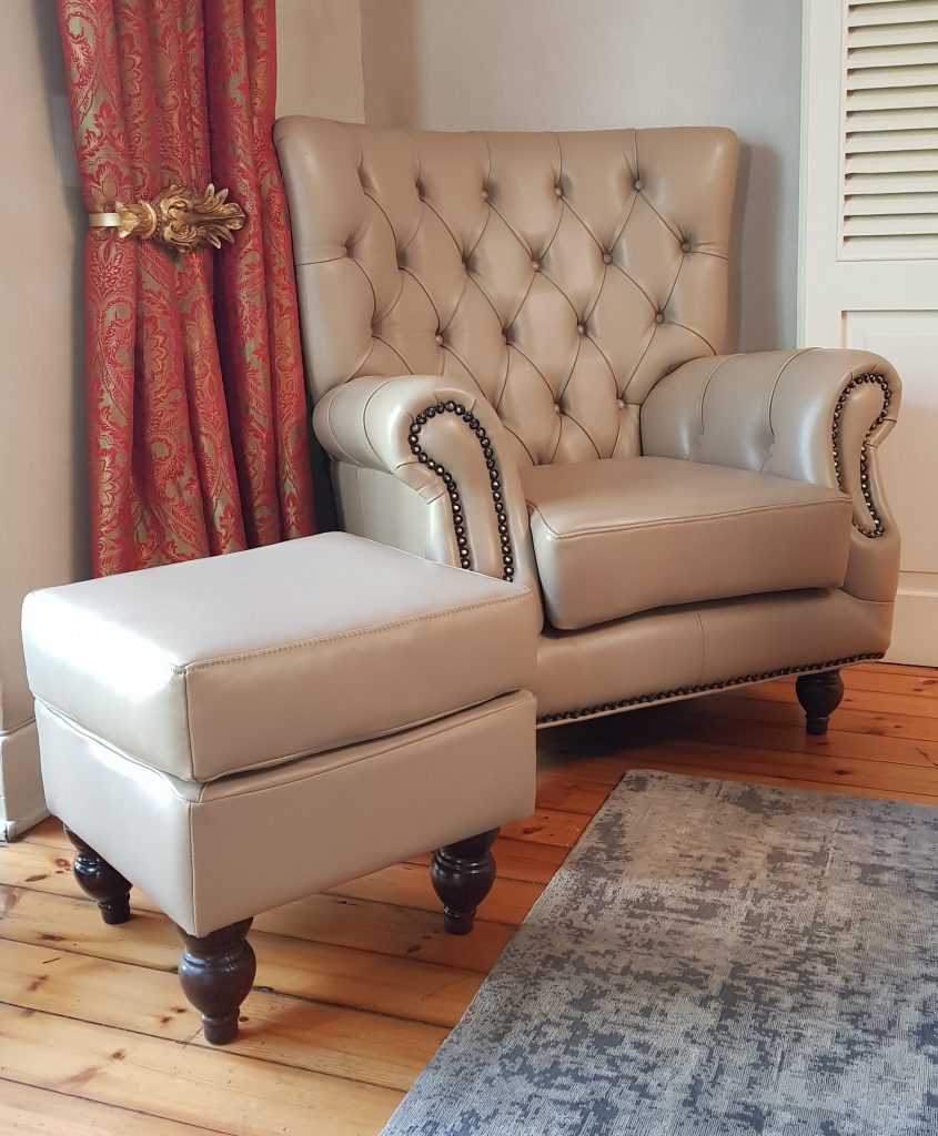 Born Furniture Napoleon Wingback