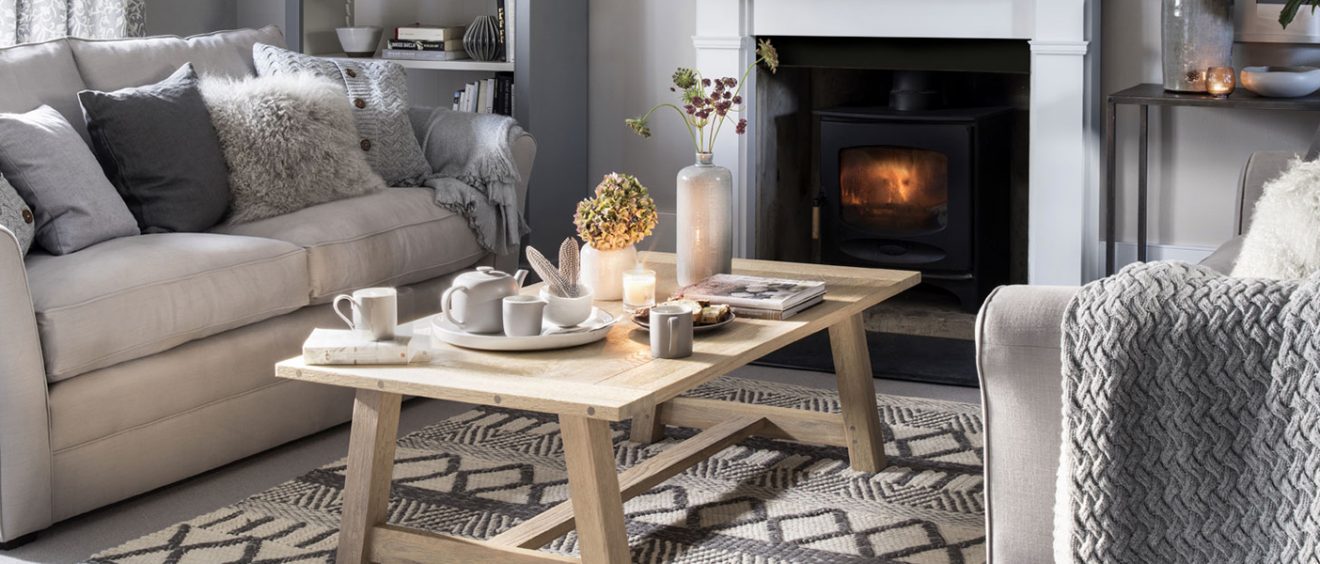 born furniture winter essentials throw cushion