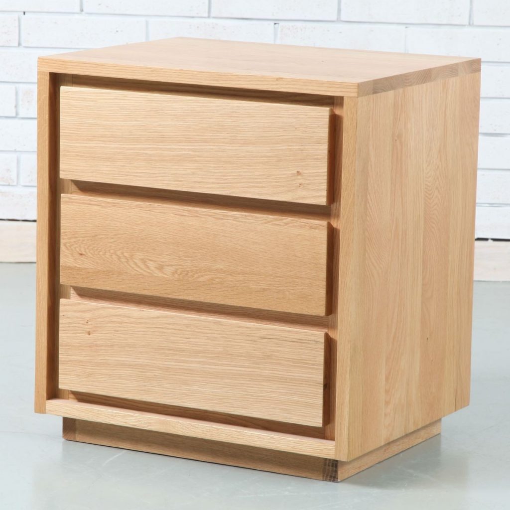 Born Furniture Pedestal Nightstand nightstand wood pedestal