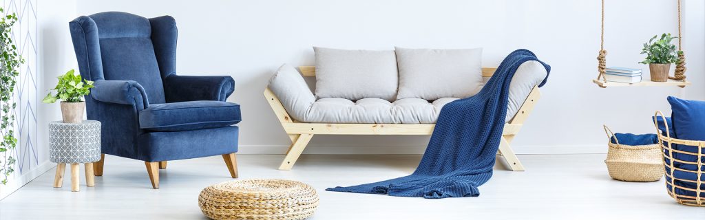 Born Furniture, Pantone, Pantone of the year, classic blue, blue, hues of blue, blue hue, chesterfield, rug, kitchen, bedroom, living space, office, how to use Pantone blue home decor, How To Add Pantone's Classic Blue Into Your Home Decor, Home decor, home interior, interior decor, home decor with blue, Pantone 2020 colour of the year, color of the year, What are the decorating colors for 2020?, Home Decor Idea, Blue interior trend, What are the decorating colours for 2020?, Classic Blue Decor In Pantone 2020 Color Of The Yea