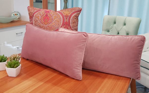 Pink Fabric Scatter Cushion