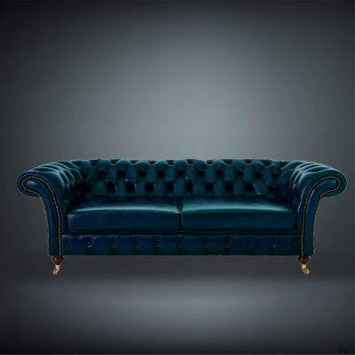 a genuine leather Born Chesterfield